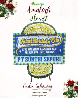 Papan Bunga Duka di Tanjung Uma